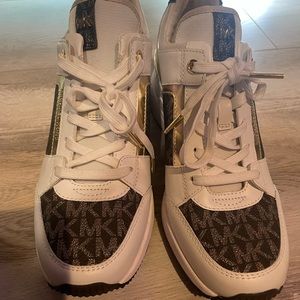 michael kors wedge sneakers